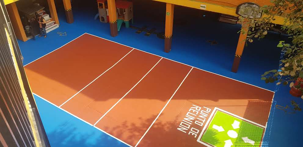 Patio y punto de reunión